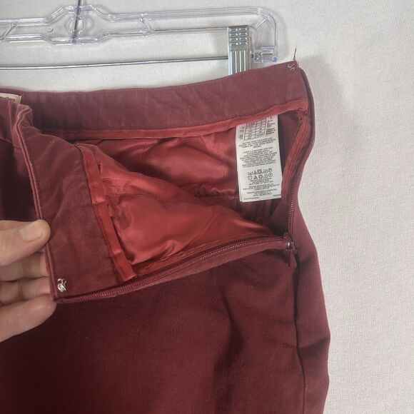 Brooks Brothers Red Fleece Trouser Pants Womens 4 Side Zip High Rise Dress Work - Picture 2 of 14